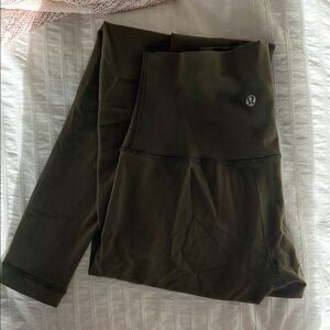 Lululemon Olive Green Leggings